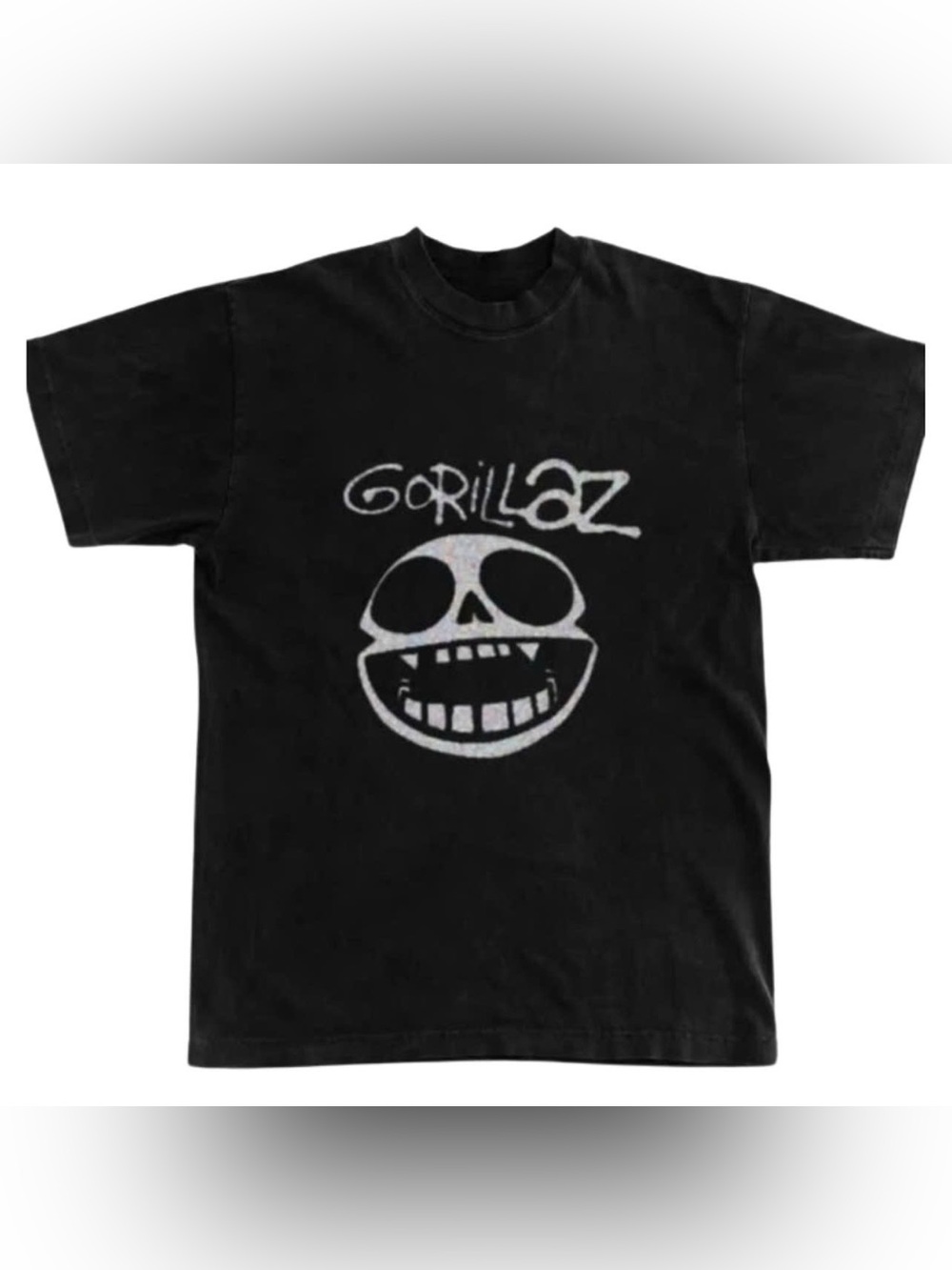 Black Graphic Tee - Band Logo Short Sleeve Shirt